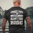 Forget Toys I Just Wanna Ride Rider Motocross Dirt Bike Bambino T-shirt da uomo con stampa posteriore Regalos para ancianos
