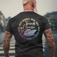 Friends Cruise 2025 Vacation Trip Cruising Friends Matching Men's T-shirt Back Print Gifts for Old Men
