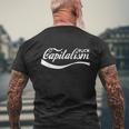 Anti Capitalism Socialism Communism Capitalism T-Shirt mit Rückendruck Geschenke für alte Männer