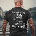 Biker Rocker Du Bist Lustig Dich Hole Ich Last T-Shirt mit Rückendruck Geschenke für alte Männer