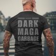 Dark Maga Garbage Maga Garbage Proud Maga Garbage Men's T-shirt Back Print Gifts for Old Men