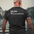 Die Drei ßßß Der Pirse Der Lock T-Shirt mit Rückendruck Geschenke für alte Männer