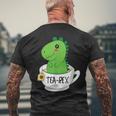 Dino Tea-Rex T-Shirt mit Rückendruck Geschenke für alte Männer