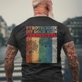 Pyrotechnik Ist Doch Keinerbrechen Feuerwerk T-Shirt mit Rückendruck Geschenke für alte Männer