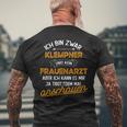 Slogan Installator Heizungsbauer Plumber S T-Shirt mit Rückendruck Geschenke für alte Männer