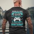 Gamer Gamer Games Pc Gaming Slogan T-Shirt mit Rückendruck Geschenke für alte Männer