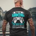 Gamer Zocker Games Pc Gaming Slogan T-Shirt mit Rückendruck Geschenke für alte Männer