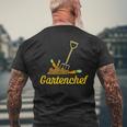 Gartenchef Gardener Gardening Hobby Garden S T-Shirt mit Rückendruck Geschenke für alte Männer