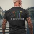 Gärtner Rechenzentrum Hobbygärtner T-Shirt mit Rückendruck Geschenke für alte Männer