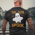 Ghost Spirit To Sweet Zum Spuken T-Shirt mit Rückendruck Geschenke für alte Männer