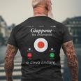 Giappone Sta Chiamando E Devo Andare Giappone T-shirt da uomo con stampa posteriore Regalos para ancianos