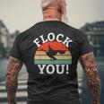 Gloc You Goose T-shirt da uomo con stampa posteriore Regalos para ancianos