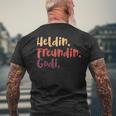 Godi Beautiful T-Shirt mit Rückendruck Geschenke für alte Männer