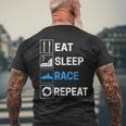 Gokart Regalo Per Piloti Kartbahn Rennkart Karting T-shirt da uomo con stampa posteriore Regalos para ancianos
