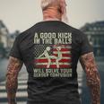 A Good Kick In The Balls Will Solve Your Gender Confusion Men's T-shirt Back Print Gifts for Old Men