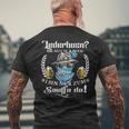 Grantler Costume Costume Replacement Lederhosn Oktoberfest T-Shirt mit Rückendruck Geschenke für alte Männer