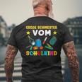 Große Schulkind Product S T-Shirt mit Rückendruck Geschenke für alte Männer