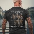 Gsg9 Ksk German Police Soldiers Kommando Feldjäger T-Shirt mit Rückendruck Geschenke für alte Männer