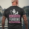 Hen Party Groom Poltern Stag Night T-Shirt mit Rückendruck Geschenke für alte Männer