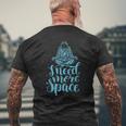 Ho Bisogno Di Più Spazio Astronauta Citazione Introverso T-shirt da uomo con stampa posteriore Regalos para ancianos