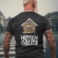 Hut Gaudi Costume Beaten T-Shirt mit Rückendruck Geschenke für alte Männer