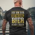 Ich Bin Der Beweis Bier Macht Schön Alkohol Durst Saufen German T-Shirt mit Rückendruck Geschenke für alte Männer