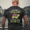 Ich Bin Nicht Langsam Ich Genießen Jeden Kilometer Running T-Shirt mit Rückendruck Geschenke für alte Männer