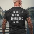 Ich Bin's Hallo Ich Bin Der Freund Ich Bin Es Es T-Shirt mit Rückendruck Geschenke für alte Männer