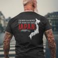 Ich Muss Nur Nach Japan T-Shirt mit Rückendruck Geschenke für alte Männer