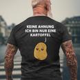 Ich Weiß Nicht Ich Bin Nur Eine Potel I Don't Be I T-Shirt mit Rückendruck Geschenke für alte Männer