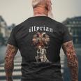 Illyrians Autochthonous T-Shirt mit Rückendruck Geschenke für alte Männer