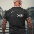 I'm Jolly Personality Character Reference T-shirt da uomo con stampa posteriore Regalos para ancianos