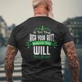 Irish Dance Calci Il Culo O Qualcun Altro Lo Farà Maglietta T-shirt da uomo con stampa posteriore Regalos para ancianos