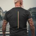 Italia Bandiera Tricolore Italia Calcio Gadget T-shirt da uomo con stampa posteriore Regalos para ancianos