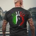 Italian Sicily T-Shirt mit Rückendruck Geschenke für alte Männer