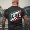 Italien Geschenk Europe Nation Italy Italia Rom Italiener T-Shirt mit Rückendruck Geschenke für alte Männer