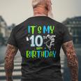 It's My 10Th Birthday Scooter Skating 10 Year Old Birthday Men's T-shirt Back Print Gifts for Old Men