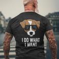 Jack Russell Terrier Faccio Quello Cheoglio Jack Russell T-shirt da uomo con stampa posteriore Regalos para ancianos
