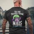 J'ai Pas Toujours Raison Mais J'ai Jamais Tort Drôle T-shirt imprimé au dos Cadeaux pour les vieillards
