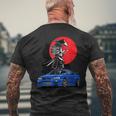 Jdm Skyline R34 Auto Tuning Japan Samurai Drift T-Shirt mit Rückendruck Geschenke für alte Männer