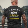 Je Ne Suis Pas Bourré De Talent Alcool Humour T-shirt imprimé au dos Cadeaux pour les vieillards