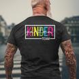 Kindergarten Team T-Shirt mit Rückendruck Geschenke für alte Männer