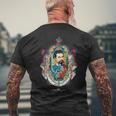 King Ludwig Ii Prunk T-Shirt mit Rückendruck Geschenke für alte Männer