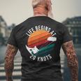 Kitesurf Kiteboard T-shirt da uomo con stampa posteriore Regalos para ancianos