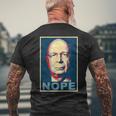 Klaus Schwab Nö T-Shirt mit Rückendruck Geschenke für alte Männer