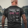 Kpop Fan I Cosas Que Hago En Mi Tiempo Libre I Kpop Camiseta Hombre Estampado Espalda Regalos para ancianos