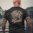 Kreidler Florett Moped Classic Style T-Shirt mit Rückendruck Geschenke für alte Männer