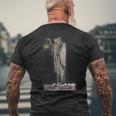 La Tarjeta Del Tarot Ermitaño Camiseta Hombre Estampado Espalda Regalos para ancianos