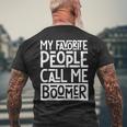 Le Persone Che Preferisco Mi Chiamano Boomer Boomers Dire T-shirt da uomo con stampa posteriore Regalos para ancianos