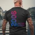 Limited Edition 2006 Regalo 18 Compleanno T-shirt da uomo con stampa posteriore Regalos para ancianos